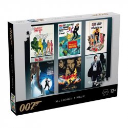 Puzzle James Bond 007 Herecké debuty - 1000 dílků