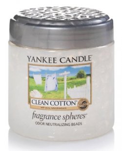 Yankee Candle svíčka Fragrance Spheres - Clean Cotton      