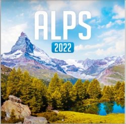 Poznámkový kalendář Alpy 2022