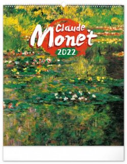 Kalendář 2022 nástěnný: Claude Monet, 48 × 56 cm