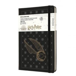 Moleskine Harry Potter plánovací zápisník 2021-2022 černý L 