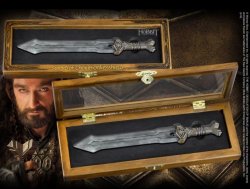 Thorinův meč Dwarven - nůž na dopisy (Hobit)