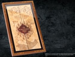 Dřevěná schránka na Pobertův plánek (Harry Potter)
