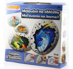 ArtLover Sada Malování na oblázky - drak