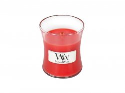 WoodWick Crimson Berries svíčka váza 85g