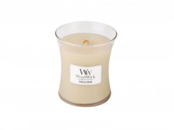 WoodWick Vanilla Bean svíčka váza 275g