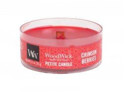 WoodWick Crimson Berries svíčka petite 31g