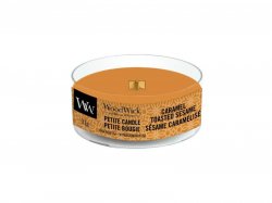 WoodWick Caramel Toasted Sesame svíčka petite 31g