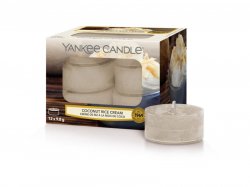 YANKEE CANDLE Coconut Rice Cream svíčka 9,8g čajová 12ks