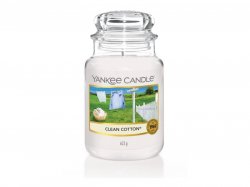 YANKEE CANDLE Clean Cotton svíčka 623g