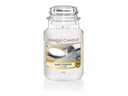 YANKEE CANDLE Baby Powder svíčka 623g