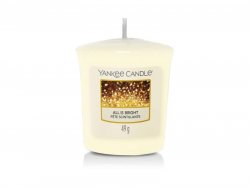 YANKEE CANDLE All is Bright svíčka 49g votivní