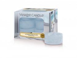 YANKEE CANDLE A Calm & Quiet Place svíčka 9,8g čajová 12ks