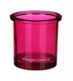 YANKEE CANDLE svícen Pop Tea Light/Pink na votivní svíčku