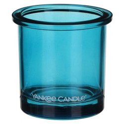 YANKEE CANDLE svícen Pop Tea Light/Blue na votivní svíčku