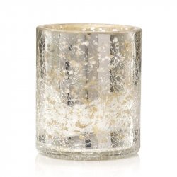 YANKEE CANDLE Svícen Kensington Mercury Glass na votivní svíčku 75x65x65mm