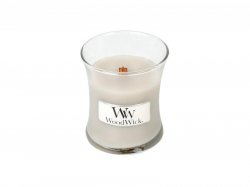 WoodWick Warm Wool svíčka váza 85g