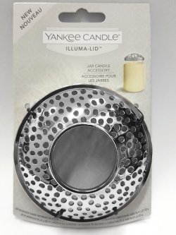 YANKEE CANDLE kroužek Kensington Silver Metal na svíčku Illuma Lid