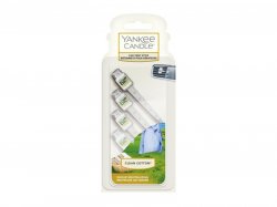 YANKEE CANDLE Car Vent Sticks Clean Cotton 4 ks vonné kolíčky do auta