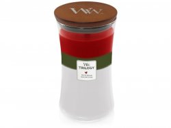 WoodWick Trilogy Winter Garland svíčka váza 609g