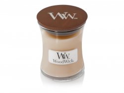 WoodWick White Honey svíčka váza 85g