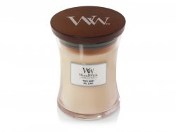 WoodWick White Honey svíčka váza 275g