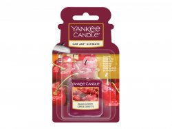 YANKEE CANDLE Black Cherry vůně do auta visačka gelová