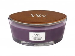 WoodWick Spiced Blackberry svíčka loď 453,6g