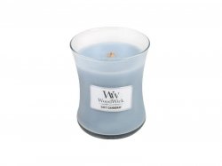 WoodWick Soft Chambray svíčka váza 275g