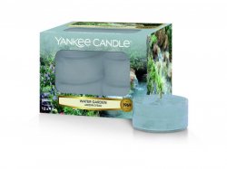 YANKEE CANDLE Water Garden svíčka 9,8g čajová 12ks