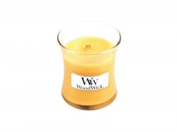 WoodWick Seaside Mimosa svíčka váza 85g