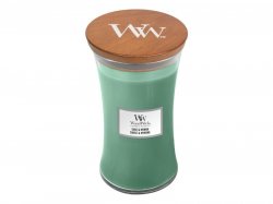 WoodWick Sage & Myrrh svíčka váza 609g