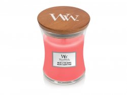 WoodWick Melon & Pink Quartz svíčka váza 275g