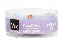 WoodWick Lavender Spa svíčka petite 31g