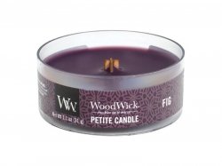 WoodWick Fig svíčka petite 31g