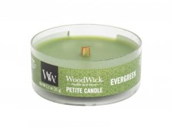 WoodWick Evergreen svíčka petite 31g