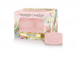 YANKEE CANDLE Rainbow Cookie svíčka 9,8g čajová 12ks