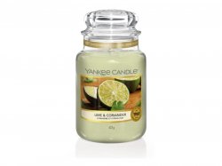 YANKEE CANDLE Lime & Coriander svíčka 623g