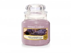 YANKEE CANDLE Dried Lavender & Oak svíčka 104g