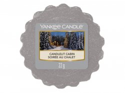 YANKEE CANDLE Candlelit Cabin vonný vosk 22g