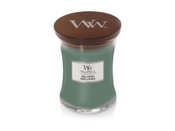 WoodWick Sage & Myrrh svíčka váza 275g