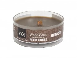 WoodWick Oudwood svíčka petite 31g