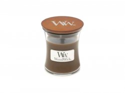 WoodWick Amber & incense svíčka váza 85g