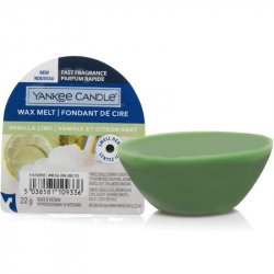 YANKEE CANDLE Vanilla Lime vonný vosk 22g