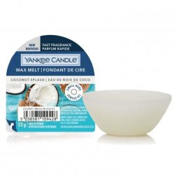 YANKEE CANDLE Coconut Splash vonný vosk 22g