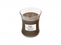 WoodWick Amber & incense svíčka váza 275g