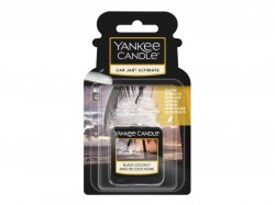 YANKEE CANDLE Black Coconut vůně do auta visačka gelová