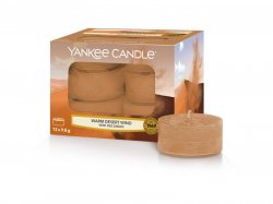 YANKEE CANDLE Warm Desert Wind svíčka 9,8g čajová 12ks