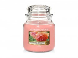 YANKEE CANDLE Sun-Drenched Apricot Rose svíčka 411g 