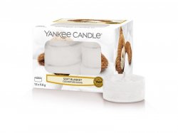 YANKEE CANDLE Soft Blanket svíčka 9,8g čajová 12ks